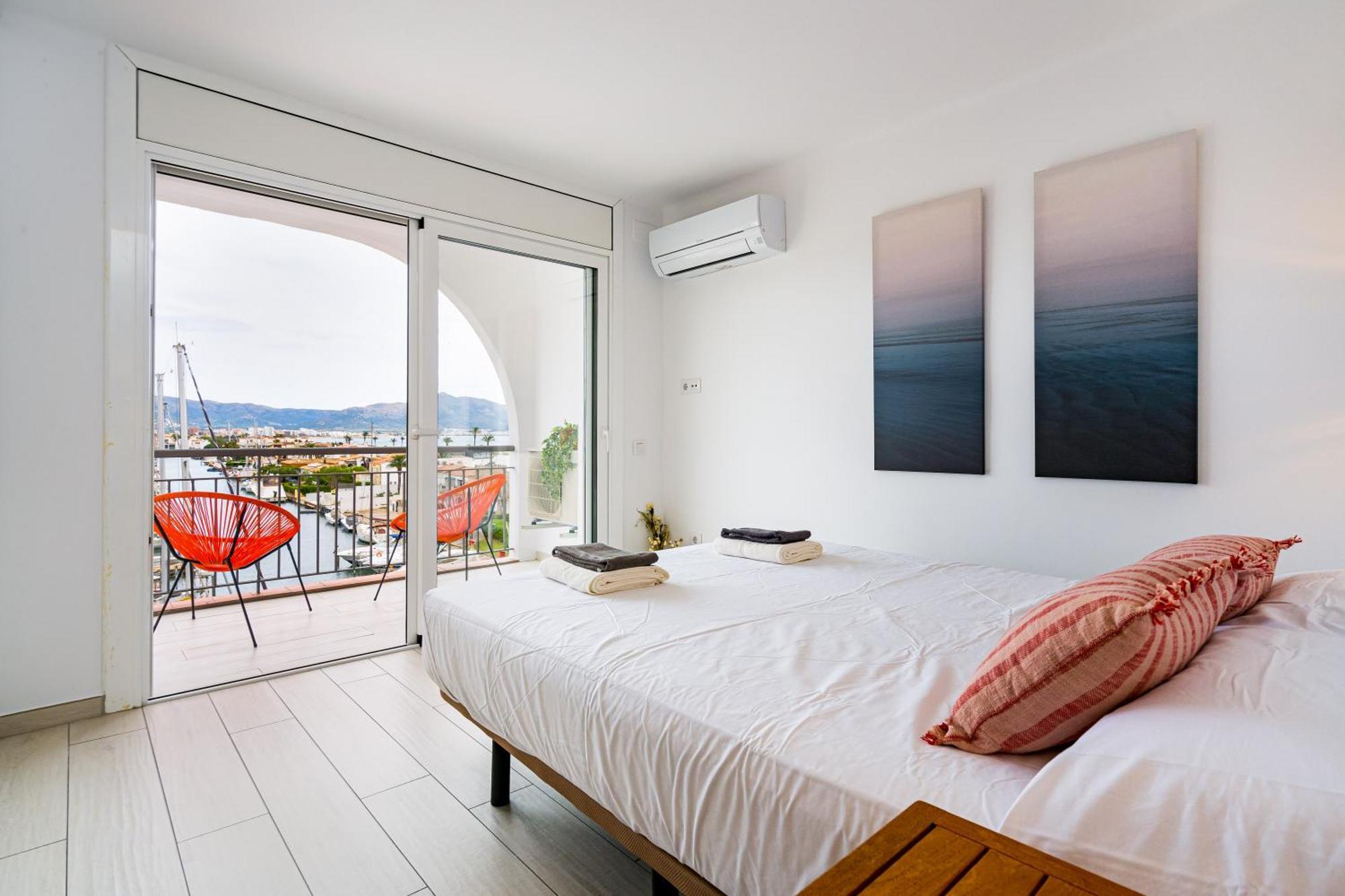 Apartamento Frente Al Canal Con Terraza Empuriabrava Exterior foto
